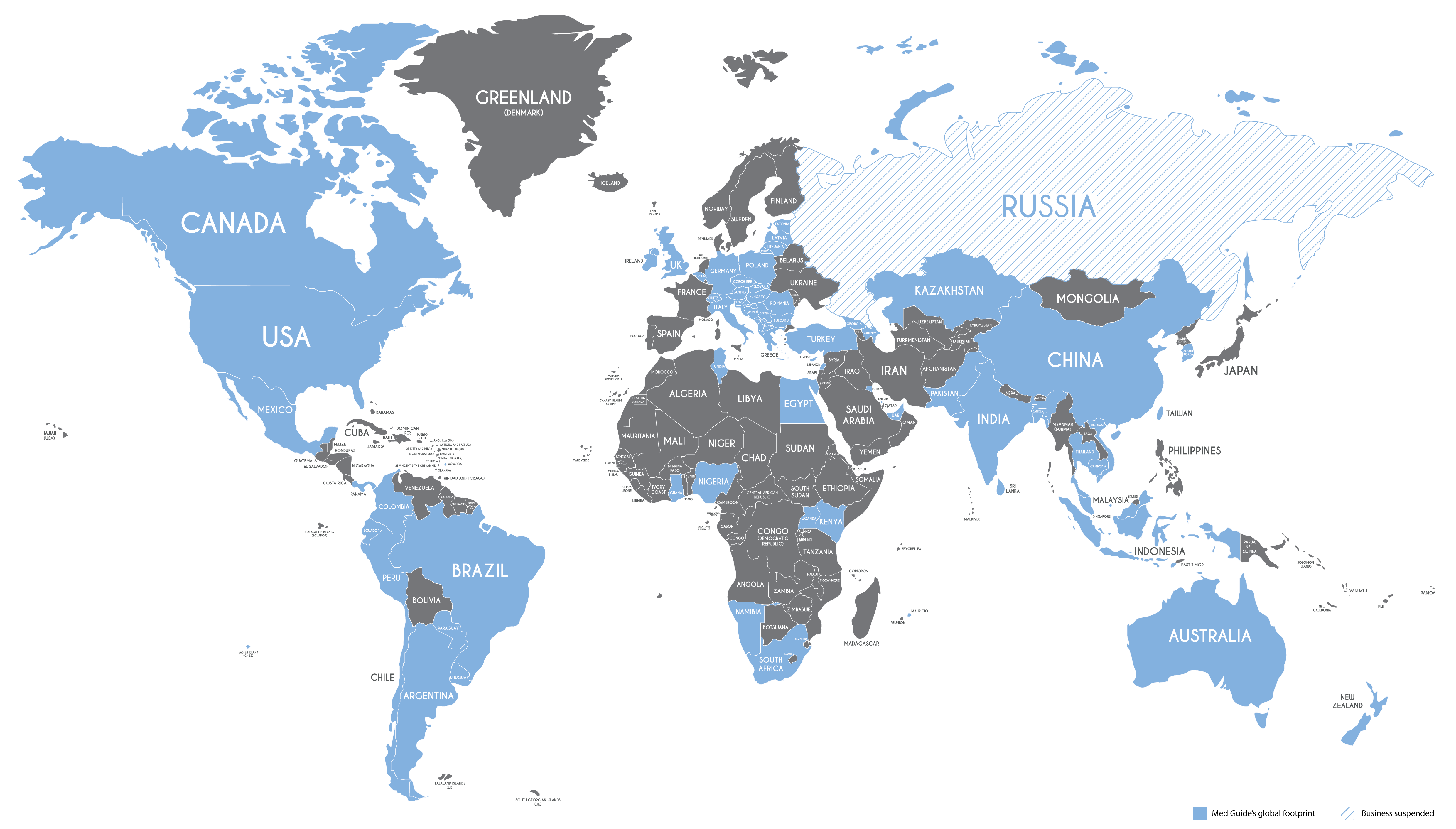 MediGuide World Map
